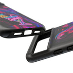 Neon Parrot Cocktails phone case | Tough Cases