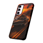 Charger RT Phone Case, Black Coastal Highway Motion Blur