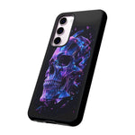 Holographic Skull Phone Case, Shattered Glass Iridescent Cover