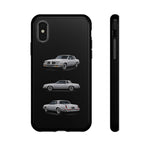 Silver Cutlass Supreme Classic Coupe Tough Phone Case - 3 View