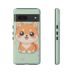 Shiba Inu Kawaii Chibi Smile Pet Dog Art Tough Phone Case