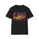 F100 Retro Sunset Truck T-Shirt Classic Pickup Graphic Tee