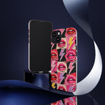 Pop Art Lips and Lightning Bolt Phone Case
