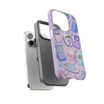 Nostalgia Tech Devices Y2K Art Tough Phone Case