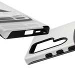 White NSX Phone Case, Retro 90s JDM Supercar Cover, Gift for Car Lovers