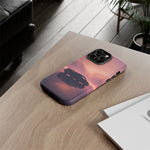 C8 Corvette Silhouette Pastel Horizon Case