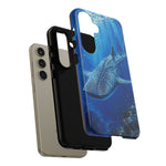 Whale Shark Phone Case, Sunlit Spotted Pattern Cover