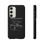 Black S2000 Roadster Collage JDM Tough Phone Case Cover Gift