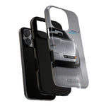 Silver C4 ZR1 Front View phone case | tough case for Vette Drivers