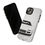 White NSX Phone Case, Retro 90s JDM Supercar Cover, Gift for Car Lovers