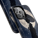 Geisha Parasol Moonlight Art Tough Phone Case