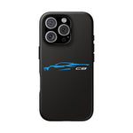 Rapid Blue C8 Phone Case for Chevy Fans, Tough Protective Cover