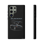 Black S2000 Roadster Collage JDM Tough Phone Case Cover Gift
