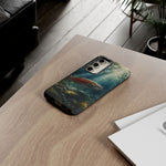 Salmon River Fishing Phone Case, Sunlit Current Cover