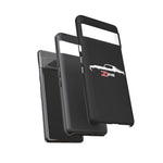 1970 Camaro Z28 White Silhouette Tough Phone Case Cover Gift