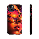 Sunset Reflection Sunglasses Retrowave 80s phone case