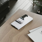 White C5 Z06 Front View phone case | Tough Cover