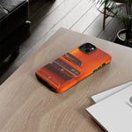 Orange Cuda Phone Case, 71 Classic Muscle Car Tough Cover