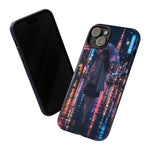 Lofi Anime Rain Street Art Tough Phone Case