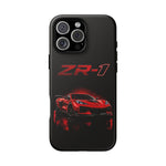 Red ZR1 C8 Phone Case for Chevy Fans, Tough Cover