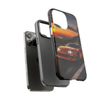 Supra MK4 Orange Touge Night JDM Speed Art Tough Phone Case