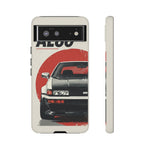 Panda AE86 Retro JDM Car Art Tough Phone Case