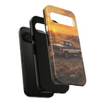 73 Chevy C10 Square body Truck Two-Tone Sunrise Tough Phone Case