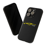 Yellow C8 Phone Case for Chevy Fans, Tough Protective Cover