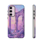 Roman Ruins Pastel Sky Vaporwave Art Tough Phone Case