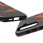 Black Charger Classic Muscle Flames Tough Phone Case Cover Gift