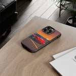 Red C4 ZR-1 King of the Hill Art Tough Phone Case