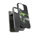 Lime Green 2022 GT500 Phone Case, Smoke Studio Reflection Cover