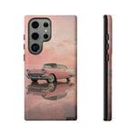 1957 Chevy Bel Air Blush Cream Tough Phone Case for Classic Car Fans
