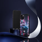 Skyline GT-R Tokyo Rain JDM Night Art Tough Phone Case