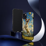 Happy Jack Russell Jumping with Tennis Balls Phone Case | Dog Lover