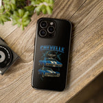 1970 Chevelle SS Blue Lightning Tough Phone Case Cover