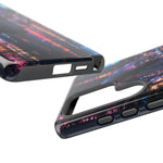 Lofi Anime Rain Street Art Tough Phone Case