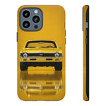 Nova SS Phone Case Yellow, Classic 70s Muscle Car Cover, Gift for Him