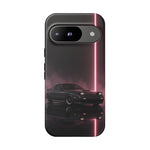 FC RX-7 Pink Neon Fog Column Tough Case