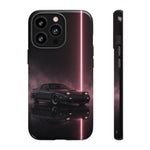 FC RX-7 Pink Neon Fog Column Tough Case