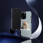 Fluffy Persian Kitten phone case | Tough Cases