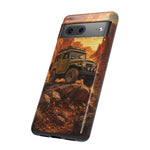 Land Cruiser FJ40 Classic 4x4 Red Rock Canyon Art Tough Phone Case