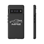 MR2 White Side Silhouette JDM Tough Phone Case Cover Gift