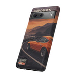 Datsun 240Z Classic JDM Sports Car Sunset Art Tough Phone Case
