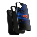 R34 Skyline Afterburner Rear GT-R Tough Phone Case for JDM Fans