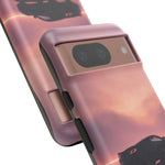 C8 Corvette Silhouette Pastel Horizon Case