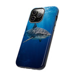 Tiger Shark Phone Case, Dappled Blue Water Tough Cover