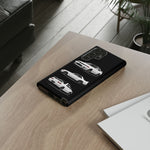 R32 Skyline Phone Case White, Three-View Vector Cover, Gift GTR Fans