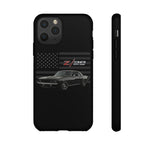 Z28 Camaro Phone Case Classic Muscle Car Patriotic Tough Cover Gift Art