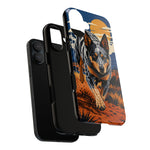 Blue Heeler Australian Cattle Dog Art Tough Phone Case
